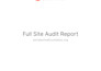 manually audit your website for technical SEO problems with solutions